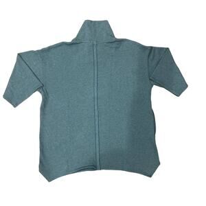 Pure Jill Women's Cowl Neck Long Sleeve Tunic Teal Size M